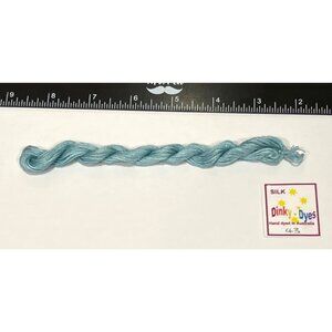 Dinky Dyes #43 Aquamarine 100% Silk Embroidery Thread 8 Mtrs Cross Stitch